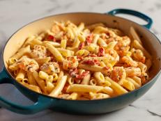 This is a dish where you can really switch up your seafood. Rather than just shrimp, you could do a mix and add scallops or even lobster if it's a special occasion.