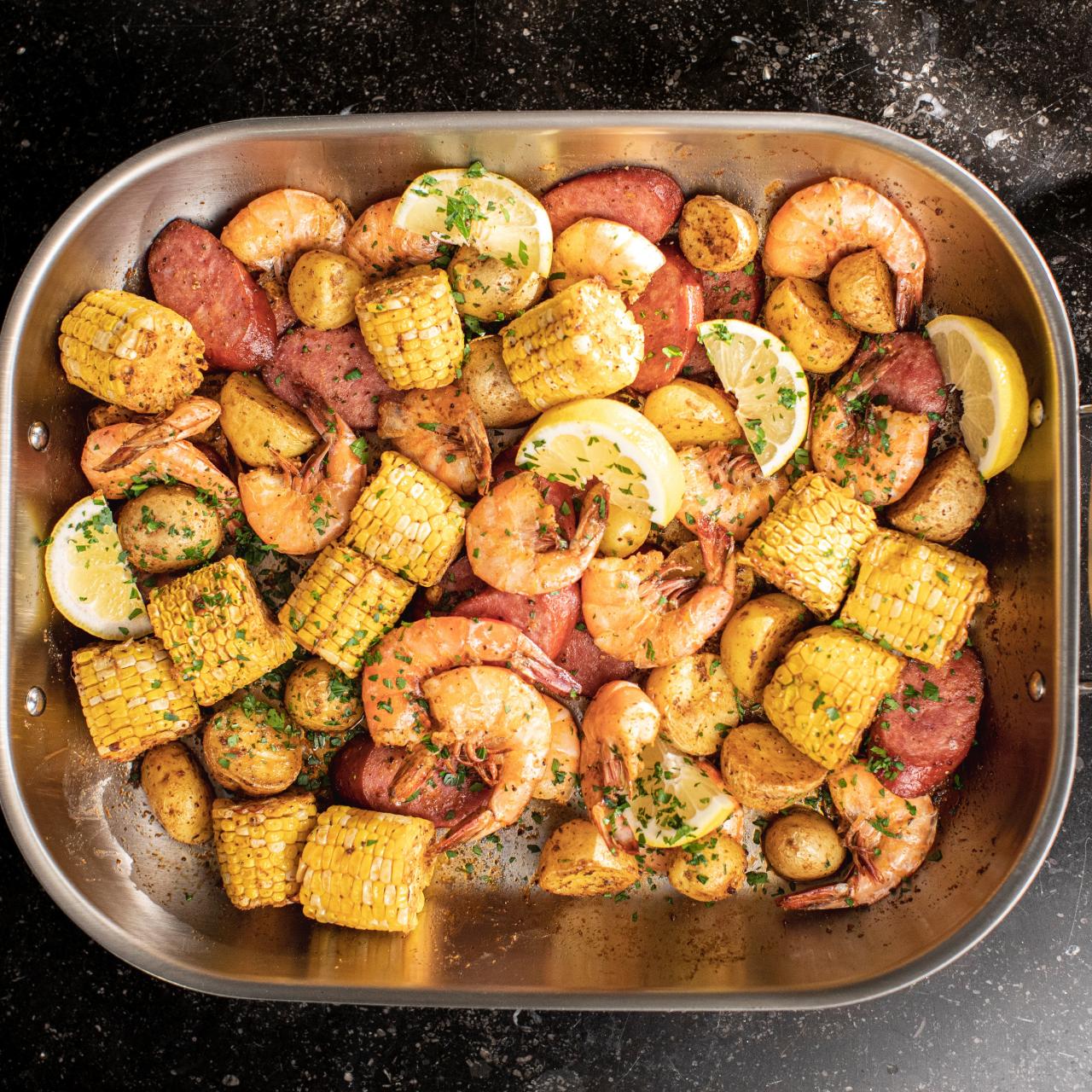 Easy Shrimp Boil Recipe - Little Sunny Kitchen