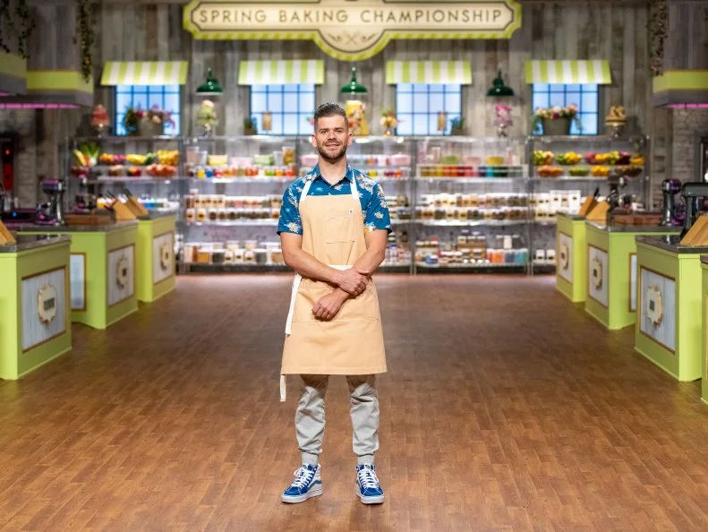 Contestant Clement Le Deore, portrait, as seen on Spring Baking Championship, Season 9.