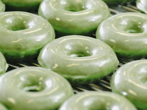 Krispy Kreme’s Original Glazed Doughnuts Go Bright Green for St. Patrick’s Day