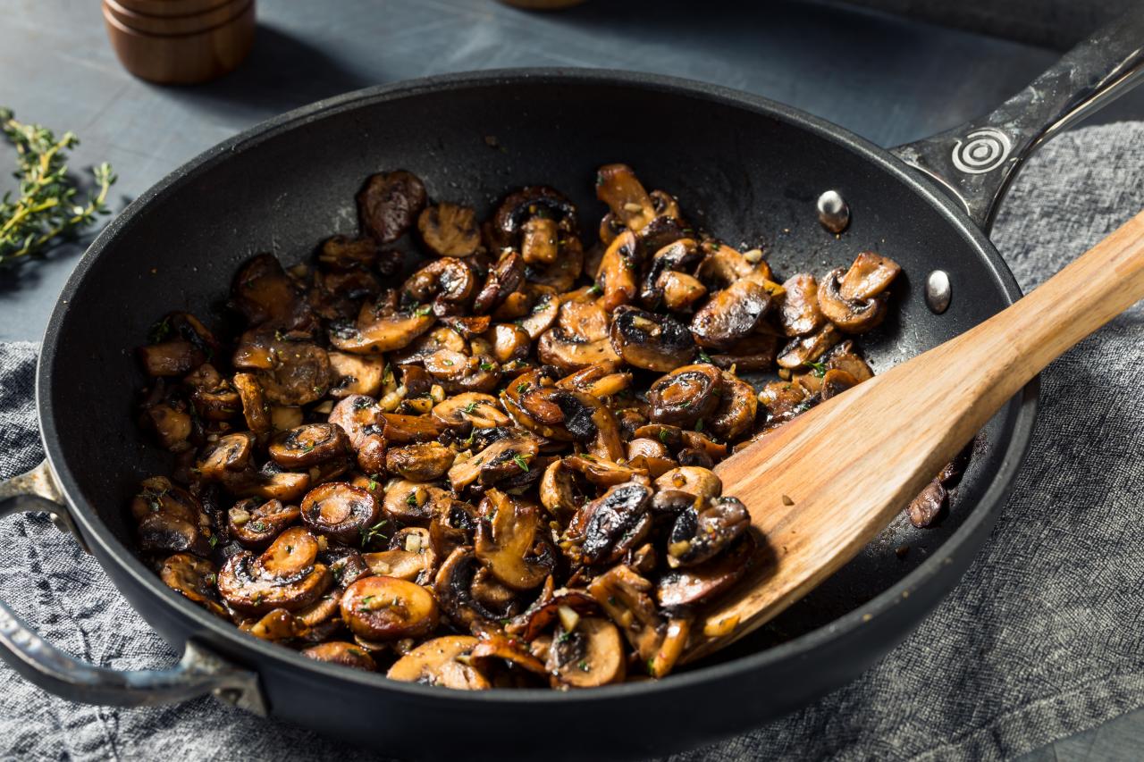 How to Sauté Mushrooms | Cooking School | Food Network