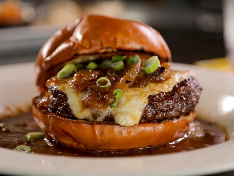 French Onion Soup Burger Recipe Food Network