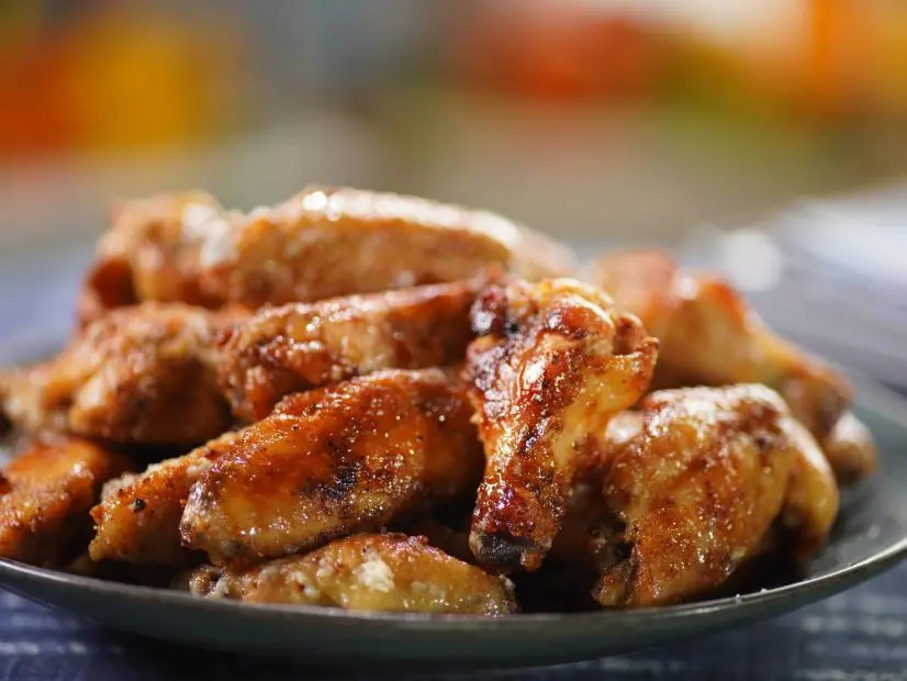 Katie Lee Biegel's Spicy Garlic Butter Wings Beauty, as seen on The Kitchen, Season 33.