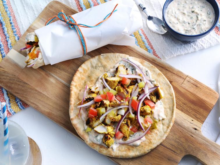 Chicken Shawarma Gyros Recipe Kardea Brown Food Network