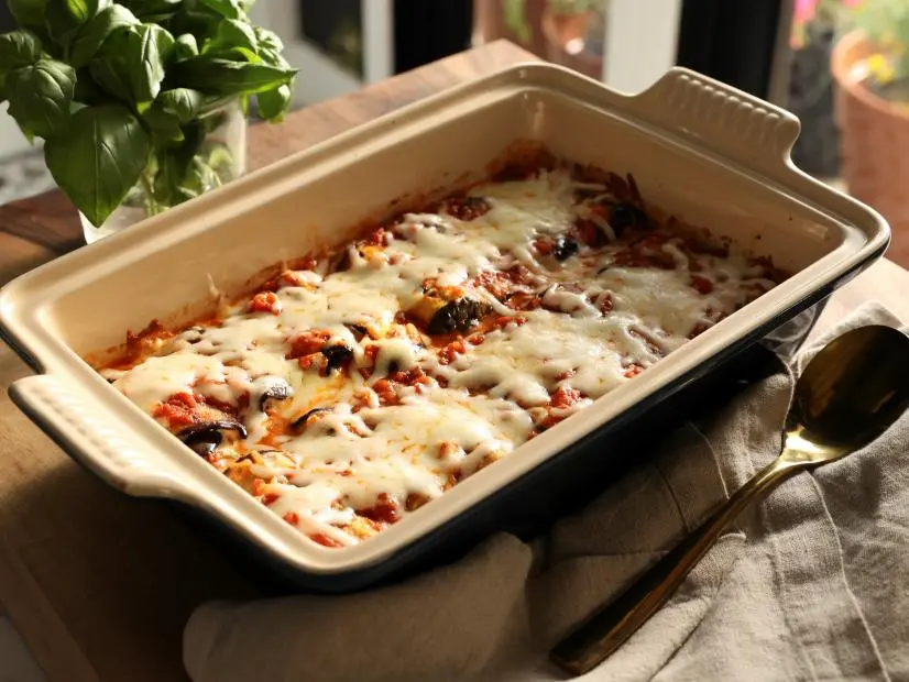 Grilled Eggplant Rollatini Recipe Valerie Bertinelli Food Network