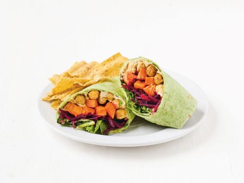 Rainbow Veggie Wraps