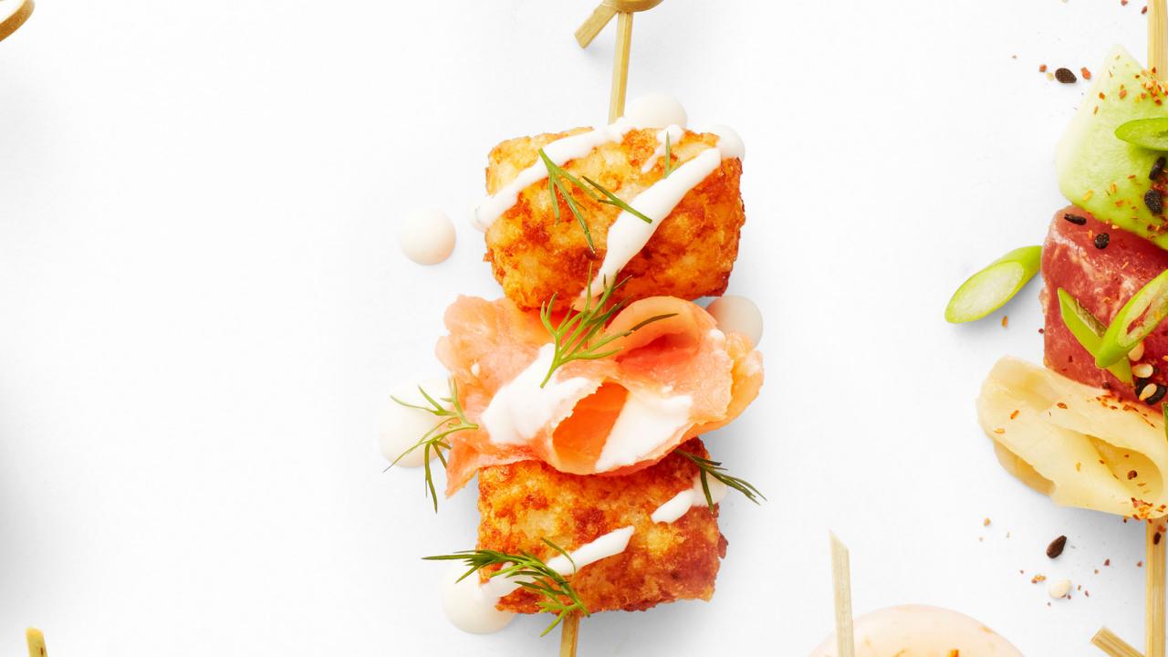 https://food.fnr.sndimg.com/content/dam/images/food/fullset/2023/4/13/FNM_050123_Smoked-Salmon-Skewers-with-Tater-Tots_s4x3.jpg.rend.hgtvcom.1280.720.suffix/1681396118443.jpeg