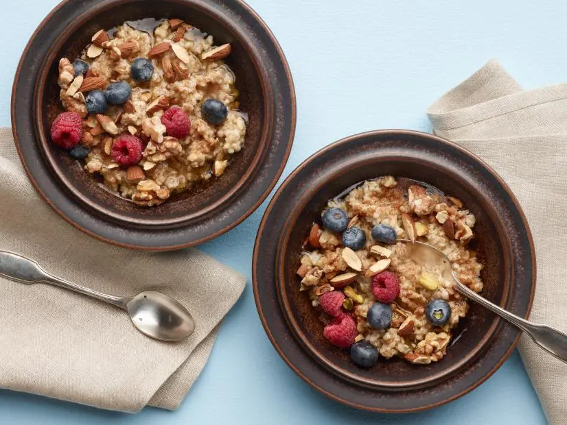 Food Network Kitchen’s Instant Pot Steel-Cut Oats as seen on Food Network.