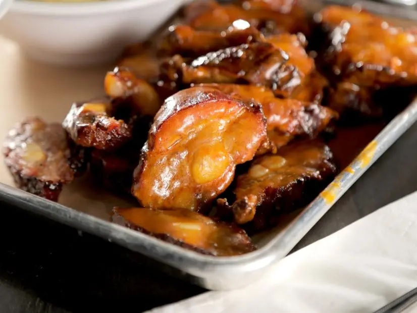 LA Buffalo Style Rib Tips as served by Budso’s Bar & Que, located in Los Angeles, California, as seen on Triple D Nation, Season 4.