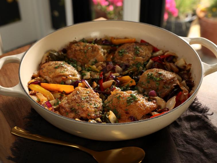 Sweet and Smoky Pineapple Chicken Thighs Recipe Valerie Bertinelli