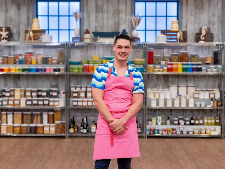 Contestant Yohann Le Bescond, portrait, as seen on Summer Baking Championship, Season 1.