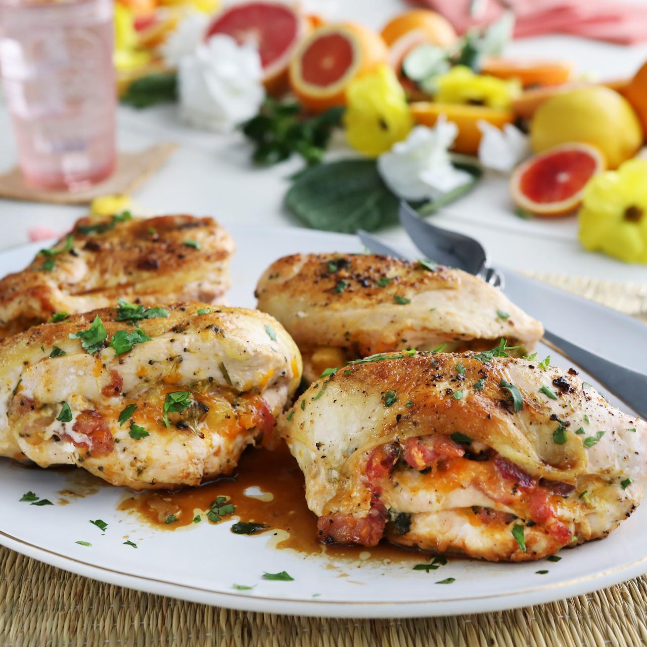 Scalloped Potato Stuffed Chicken