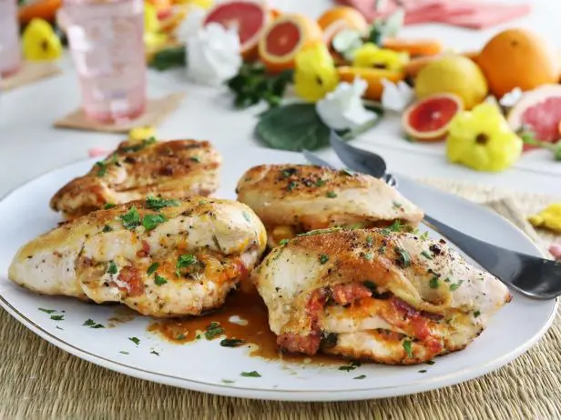 Scalloped Potato Stuffed Chicken