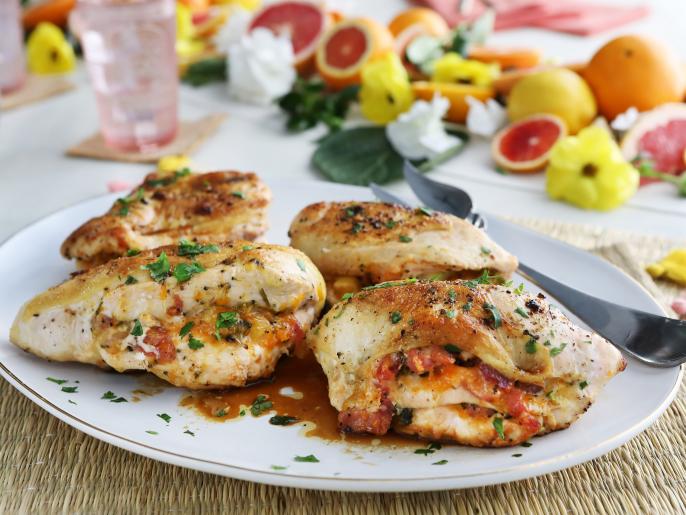 Scalloped PotatoStuffed Chicken Recipe Kardea Brown Food Network
