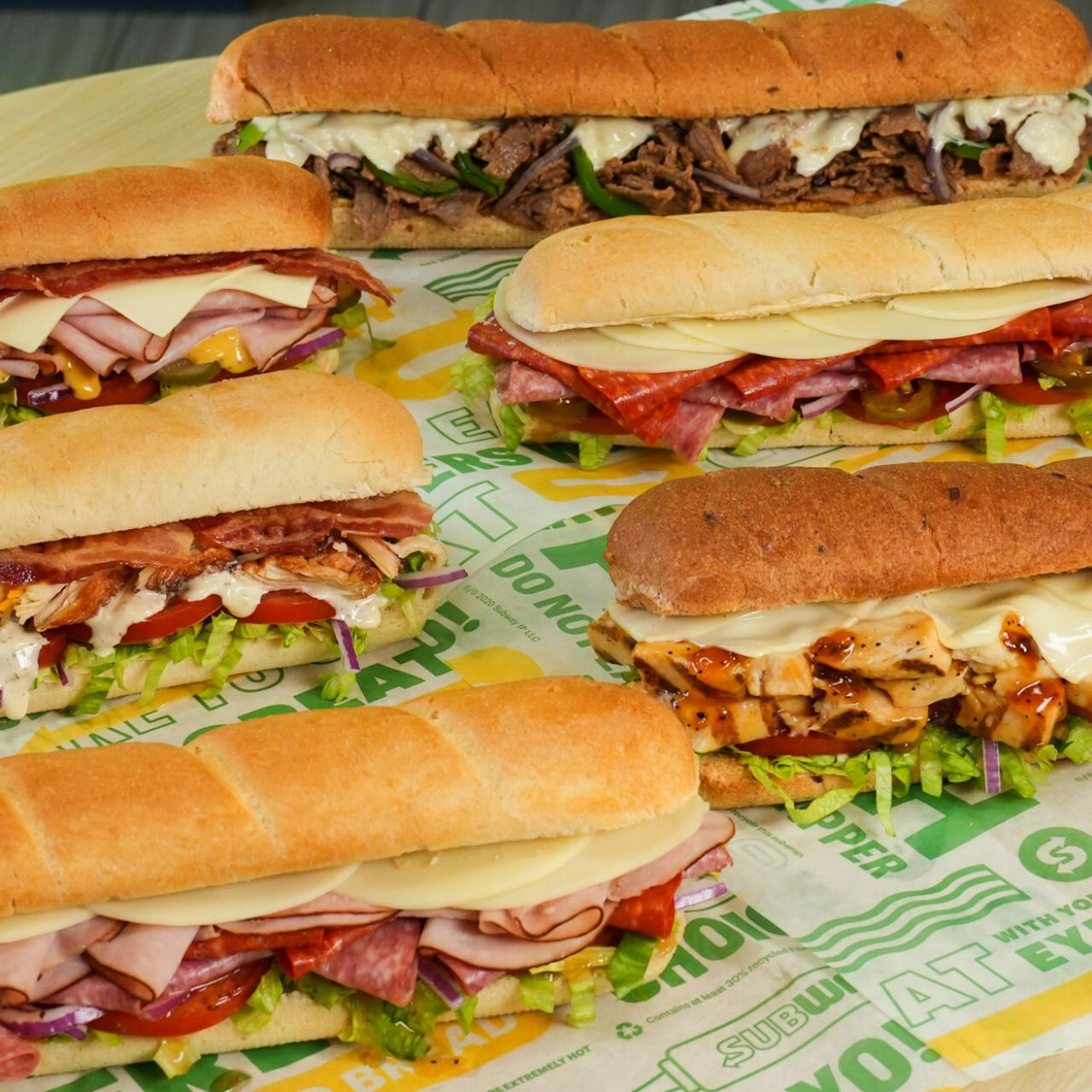 Subway Sandwiches