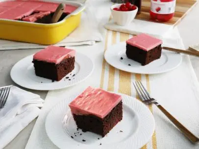 Miss Kardea Brown's Cherry Chocolate Cola Cake, seen on Delicious Miss Brown, Season 8.