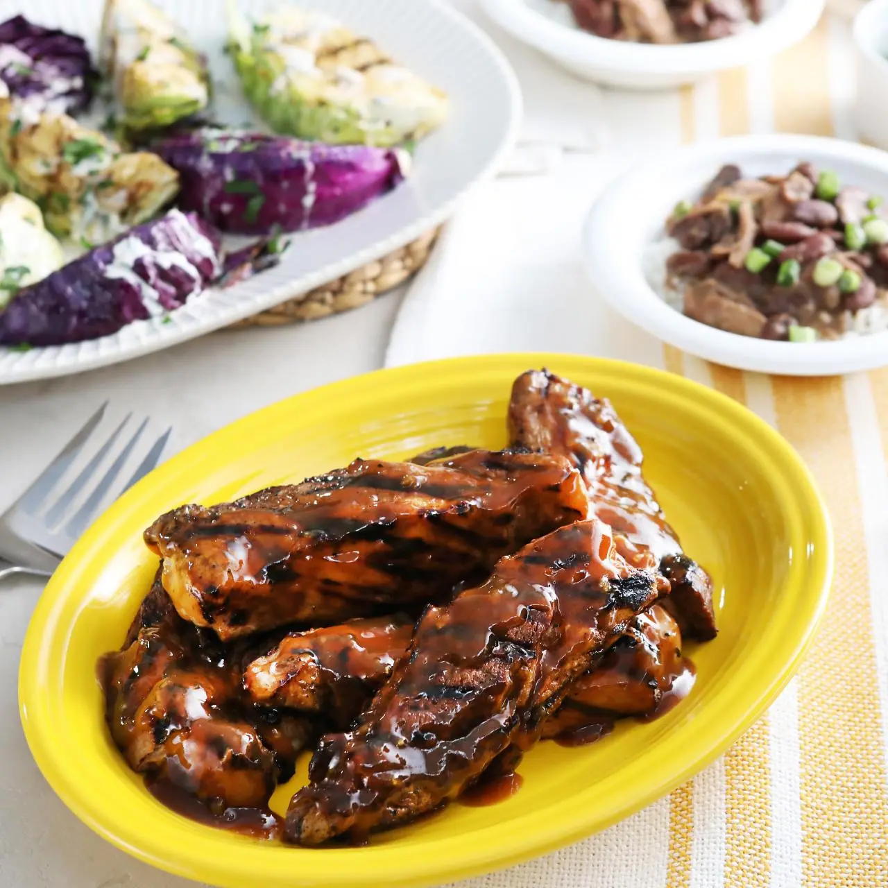 Grilled Country Style Pork Ribs