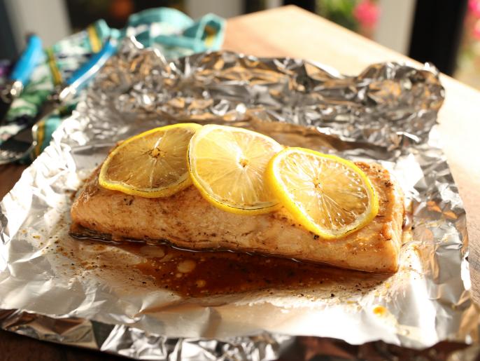 Foil Packet Salmon Recipe Valerie Bertinelli Food Network