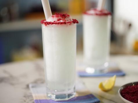 Frozen Blue Raspberry Lemonade Cocktail