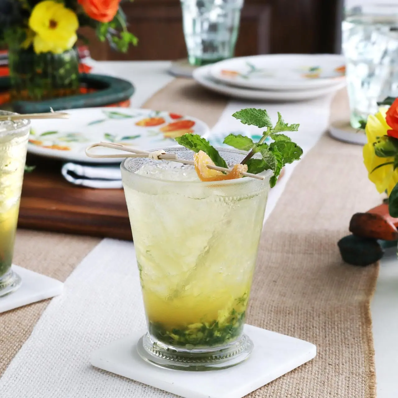 Ginger Mint Julep Recipe | Kardea Brown | Food Network