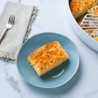 Close-up of Garlic Butter Bath Biscuits, as seen on The Pioneer Woman, season 34.