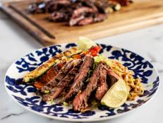 Meal kit delivery services have increased in popularity. It&rsquo;s hard to get an impromptu delivery to Drummond Ranch, so Ree likes to make her own kits, with all the ingredients measured out and ready to cook. This skirt steak version includes hearty Japanese udon noodles and aromatic sweet soy sauce, plus fragrant Chinese five-spice powder. It&rsquo;s perfect for anyone with a busy lifestyle.
