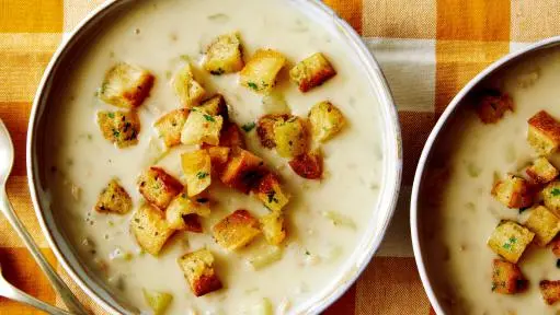 New England Clam Chowder Recipe | Dave Lieberman | Food Network New England Clam Chowder Recipe | Dave Lieberman | Food Network