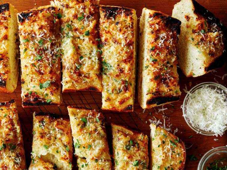 Garlic Confit Garlic Bread Recipe Gabriele Bertaccini Food Network