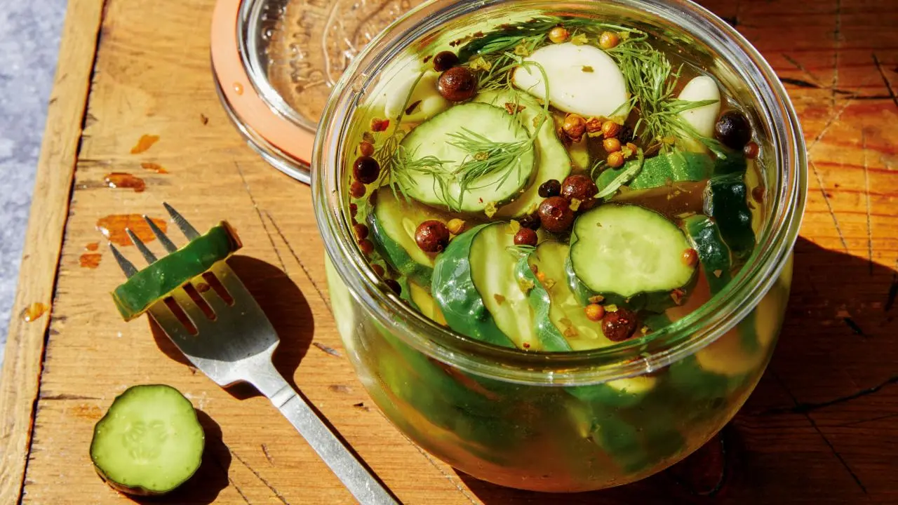Homemade Bread and Butter Pickles