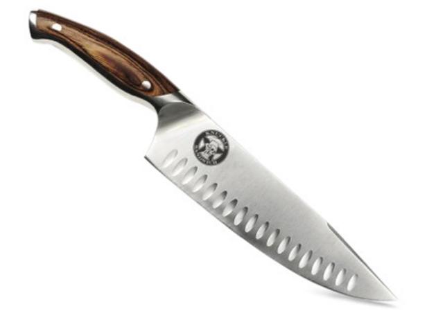 Guy Fieri 8" Knuckle Sandwich Chef’s Knife, $90; ergochef.com.