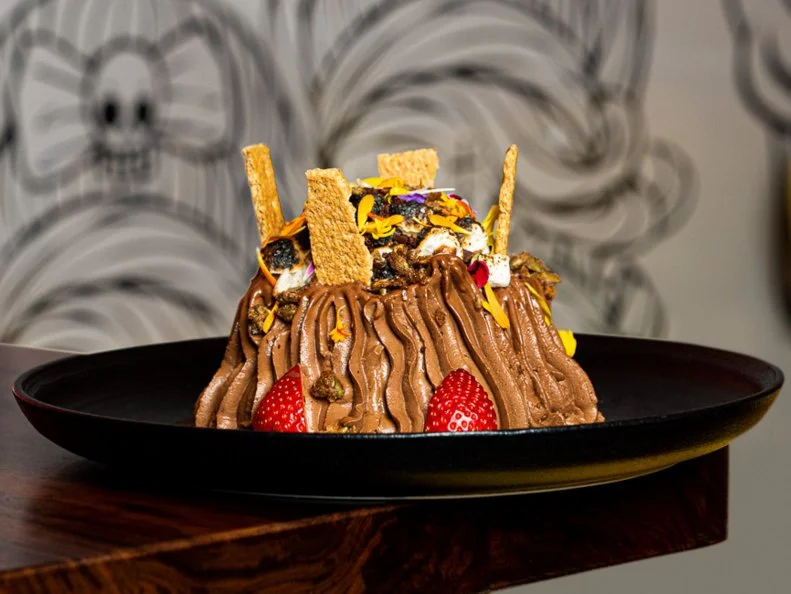 Over-the-Top treat from KENTUCKY. S’more Chocolate Tres Leches. The volcano-like treat at Guacamole Modern Mexican in Louisville actually has heat: There’s jalapeño in the mousse.