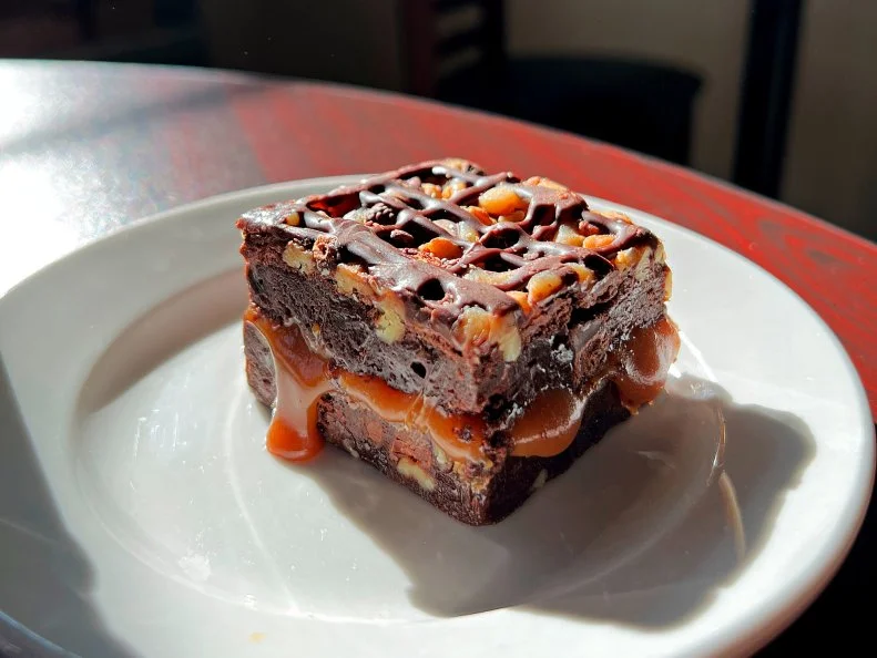 Over-the-Top treat from WEST VIRGINIA. Caramel Indulgence Brownie. The Brownie House in Morgantown based this gooey goodness on a recipe from the founder’s grandma.