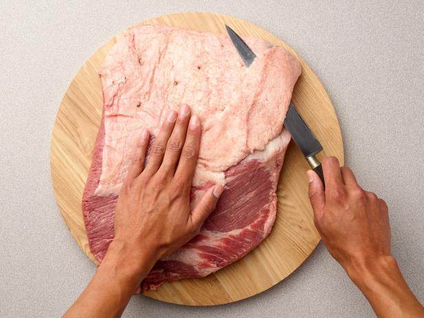 Food Network Kitchen’s How to Cut a Brisket, as seen on Food Network.