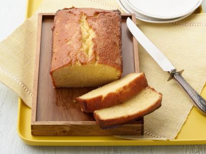 Gale Gand's Lemon Pound Cake for the Mother's Day Masterpieces episode of Sweet Dreams, as seen on Food Network.