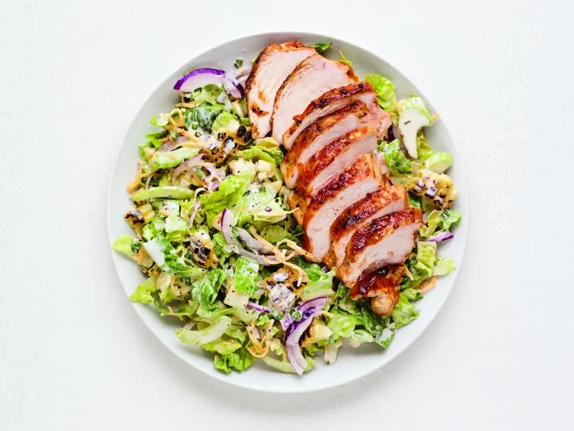 BARBECUE CHICKEN SALAD.