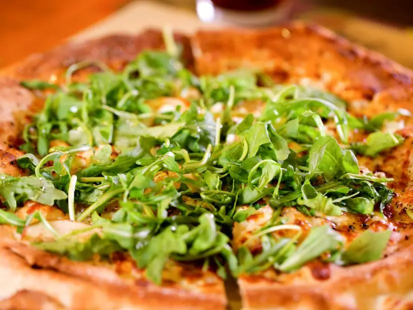 The GOAT Pizza, as served by The Sink Restaurant & Bar, located in Boulder, Colorado, as seen on Triple D Nation, Season 5.
