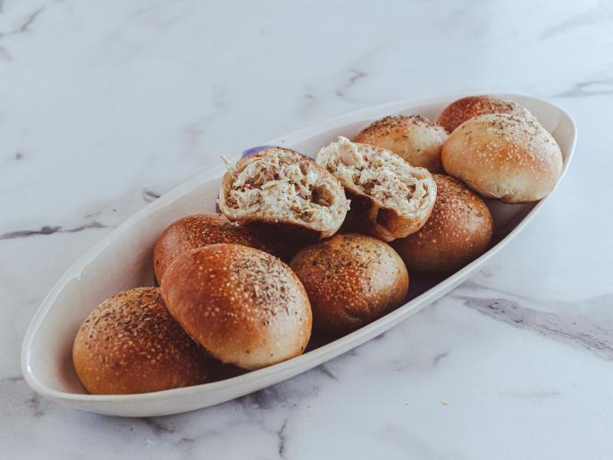 Chicken Artichoke Bread Bombs Recipe Ree Drummond Food Network