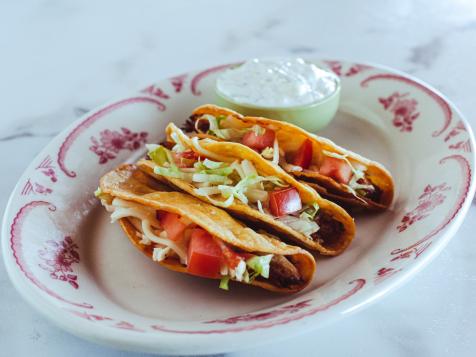 Fried Chicken Verde Taco