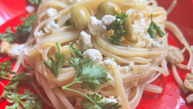 I Tried TikTok’s Dirty Martini Pasta – And It Belongs in Your Weeknight Pasta Rotation