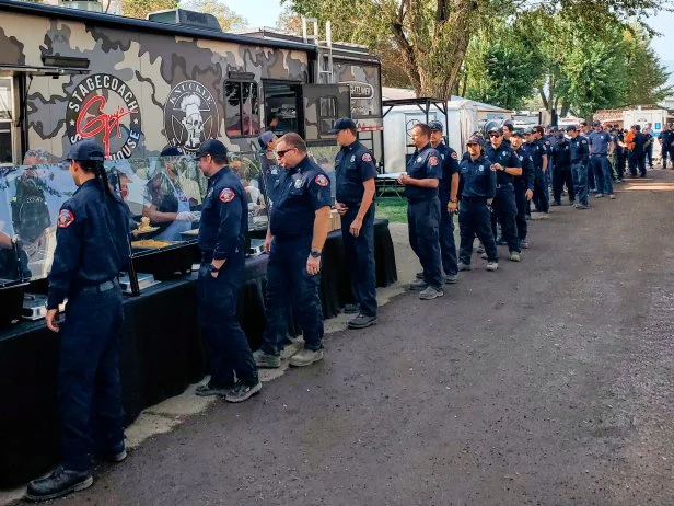Guy Fieri's Disaster Relief Trailer.