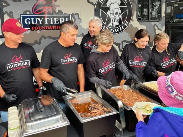 Guy Fieri's Disaster Relief Trailer.