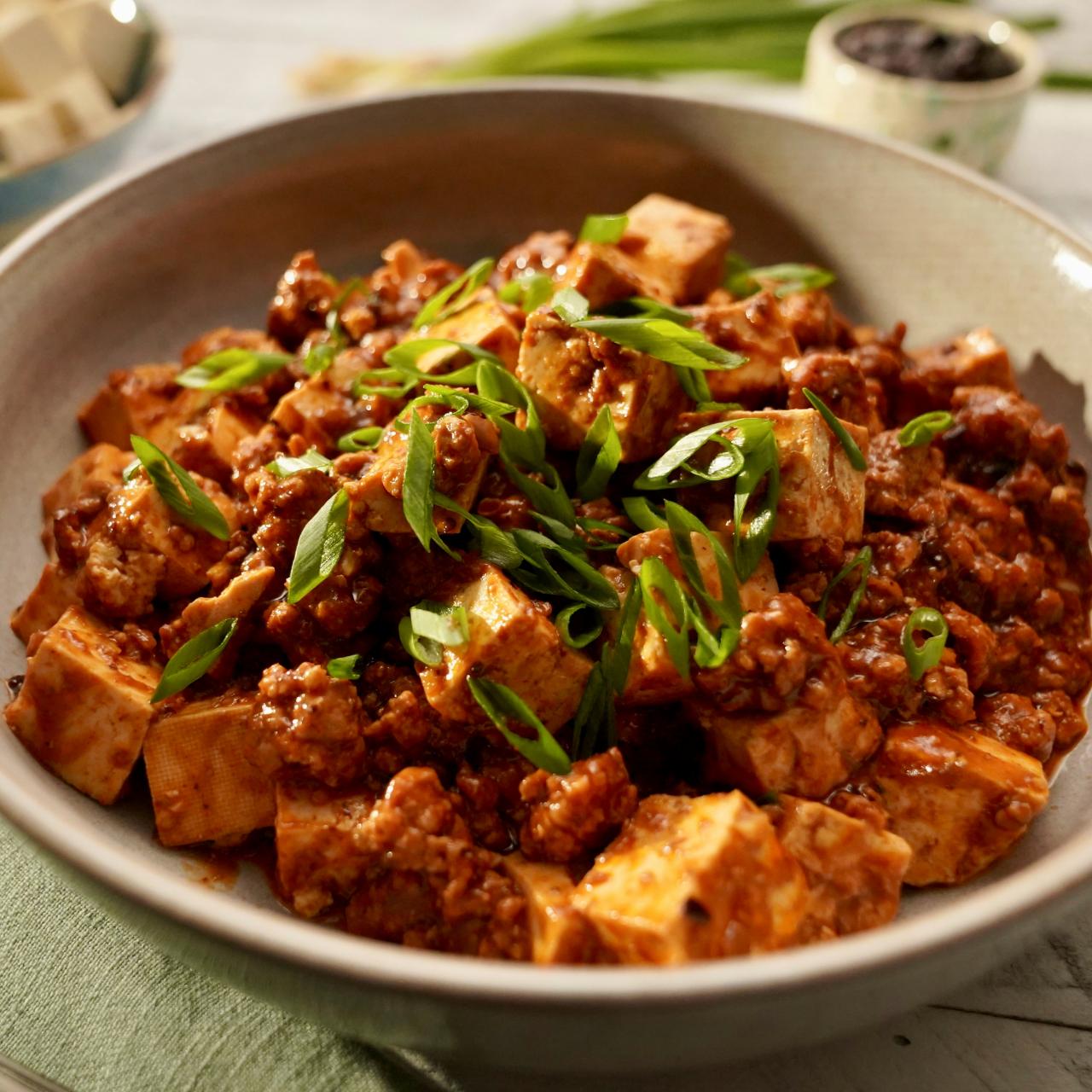 Mapo Tofu with Pork Recipe | Molly Yeh | Food Network