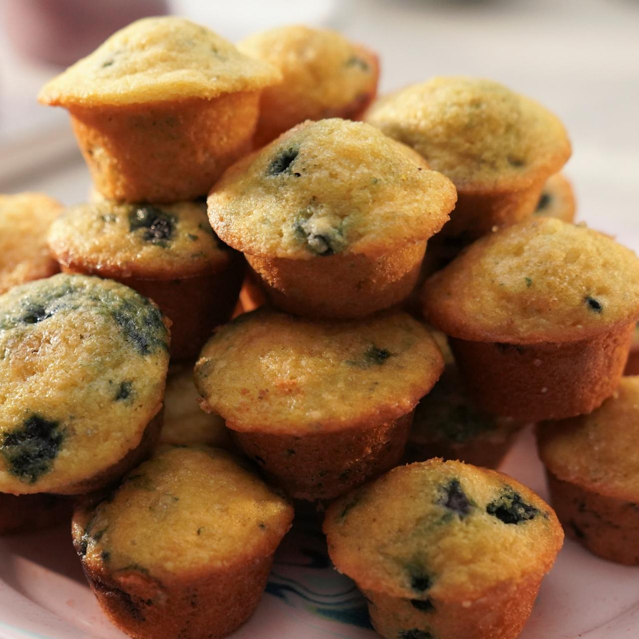 Wild Blueberry Mini-Muffins Recipe 