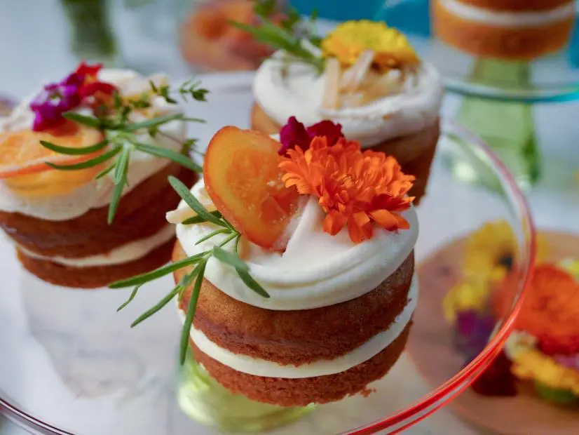Sweet Potato Mini Cakes with Cream Cheese Frosting Recipe Molly Yeh