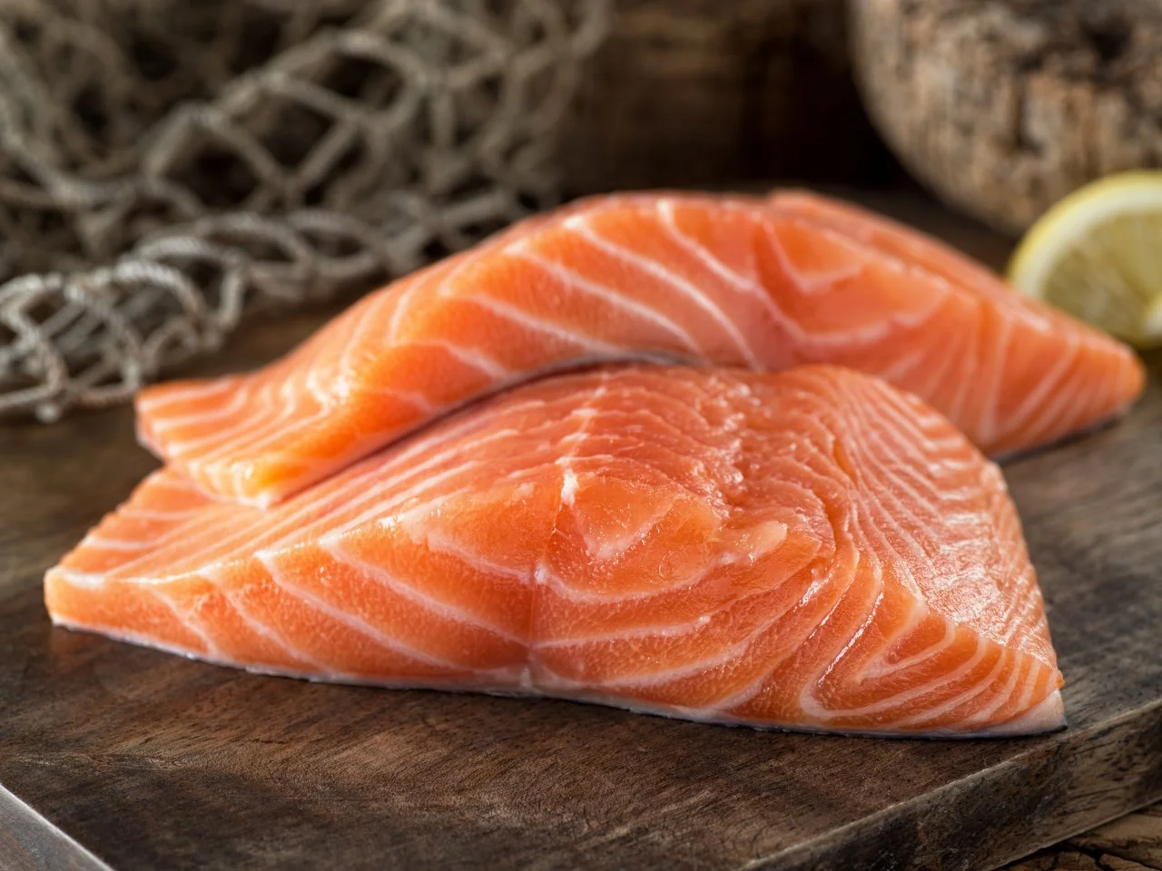 https://food.fnr.sndimg.com/content/dam/images/food/fullset/2023/7/13/fresh-raw-salmon-filets-on-wooden-board-with-lemons-in-background.jpg.rend.hgtvcom.1280.960.85.suffix/1689263647276.webp