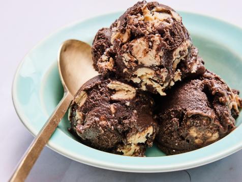Tahini Chocolate Chip Cookie Dough Banana Nice Cream
