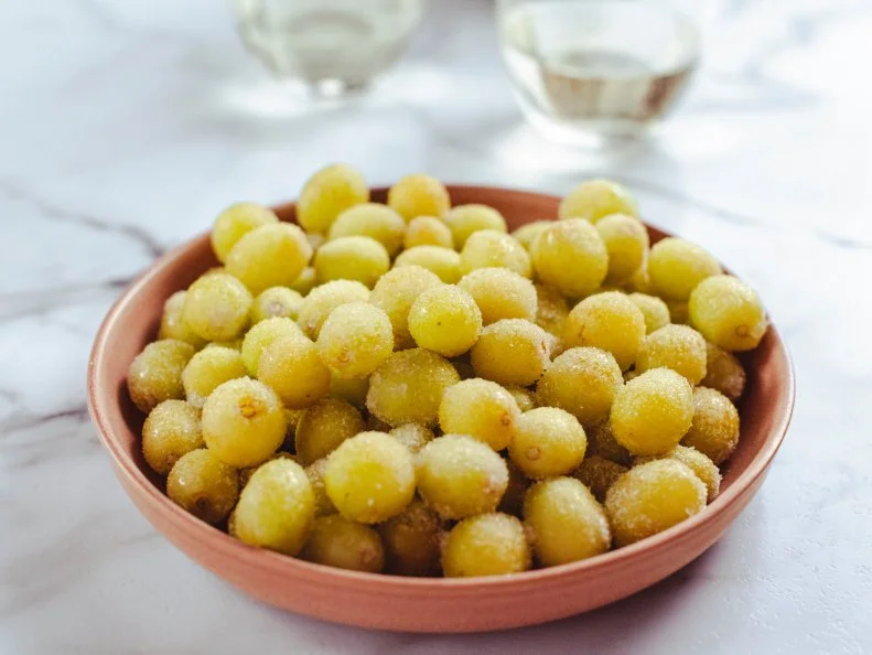 Close-up of Prosecco Grapes, as seen on The Pioneer Woman, Season 34.