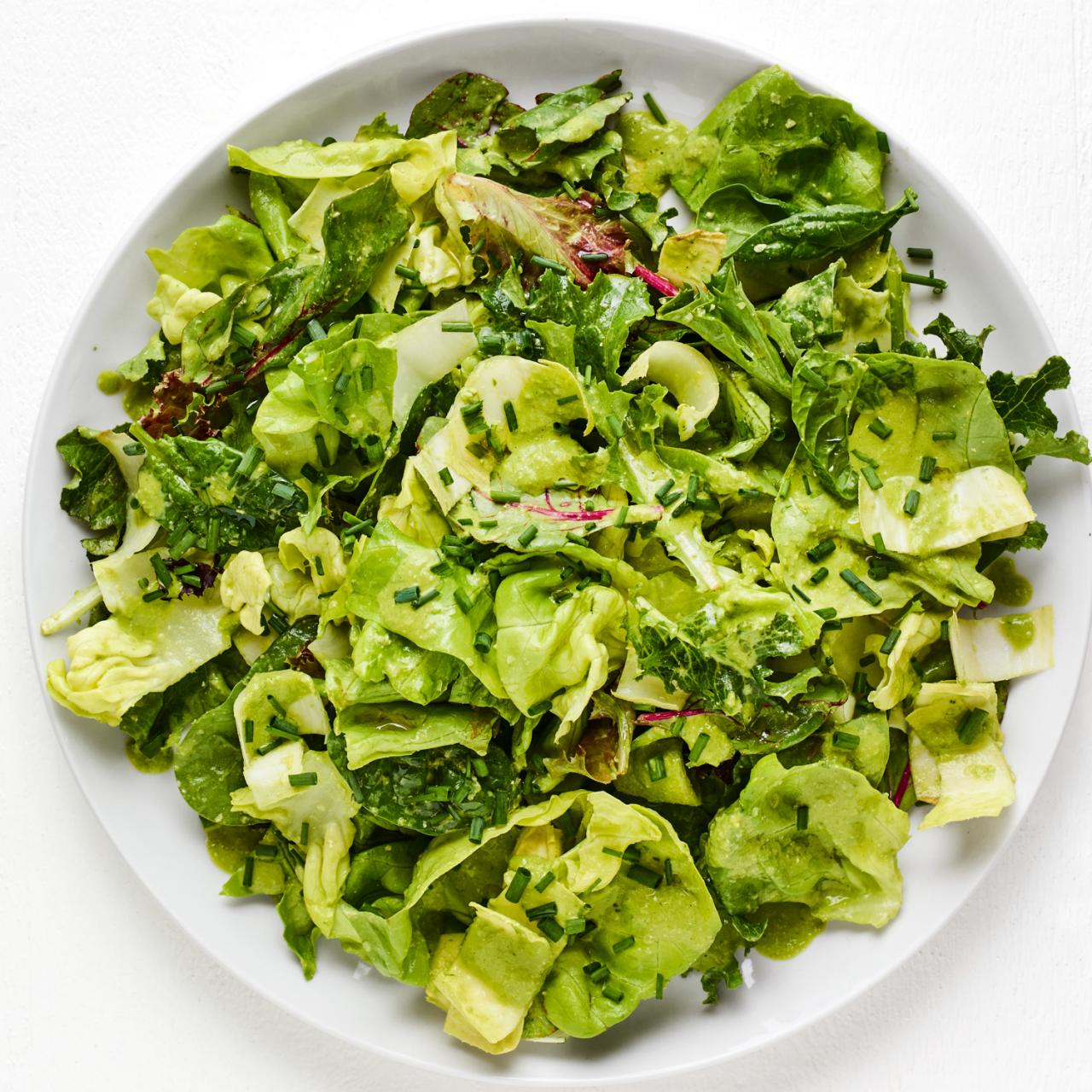 Mixed Greens Salad - Simple Green Smoothies