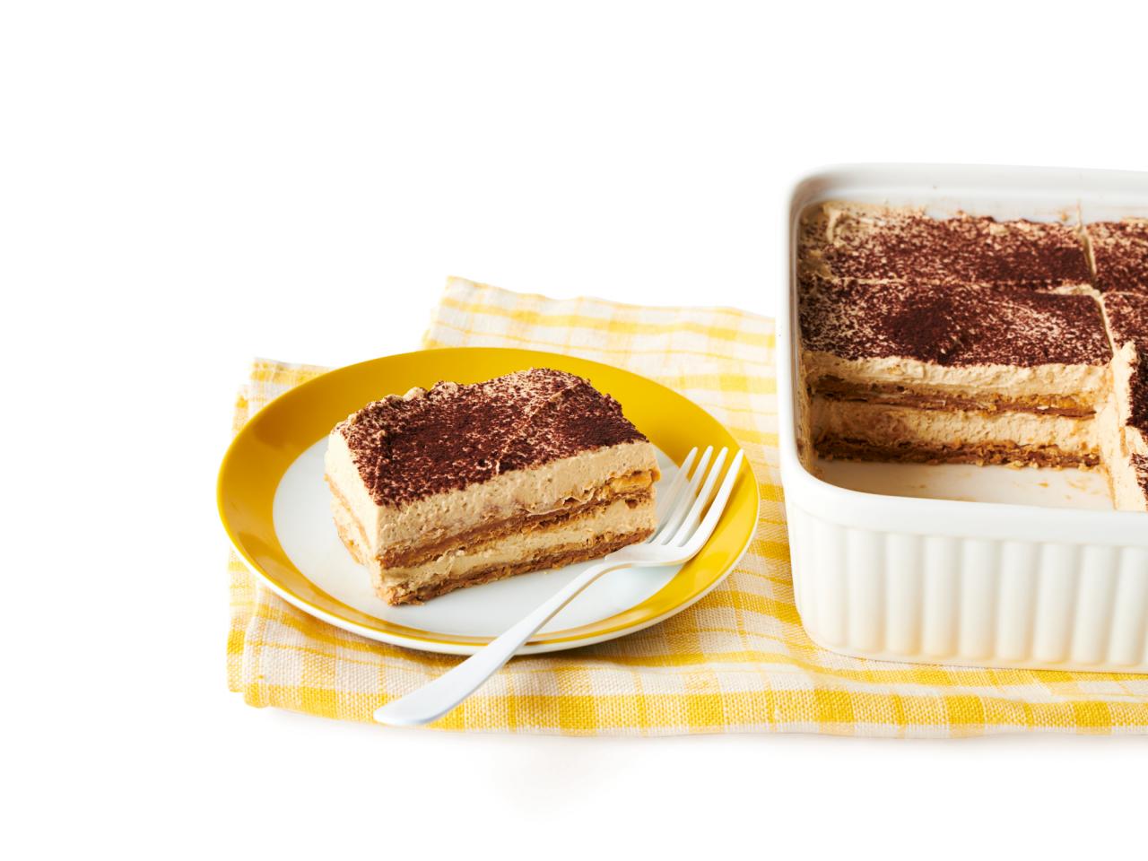 Shortcut Tiramisu Sheet Cake Recipe 