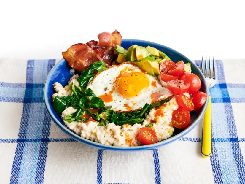 SAVORY RANCH OATMEAL BOWLS with Ranch Seasoning.